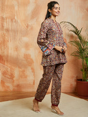 Women's Rust Co ords Set