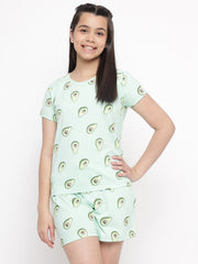 Girls Cotton Night Suits