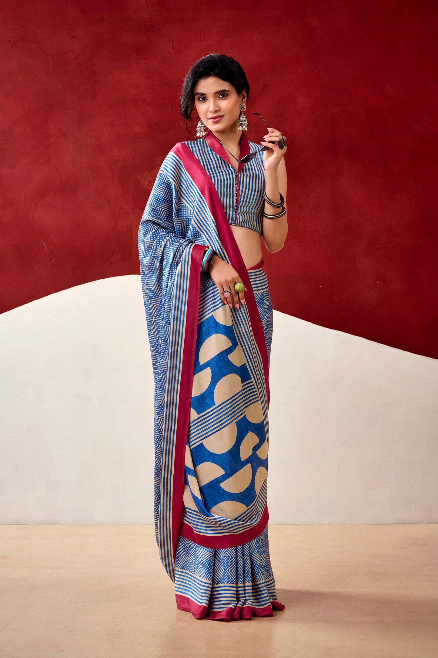 Soft-Modal-Silk-saree-with-stylish-prints-ajmodal1
