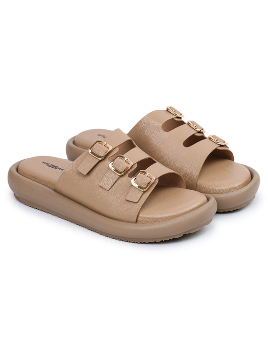 Casual Fashion Slip-On Open Toe Flats