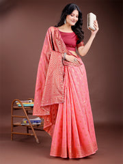 Elegant Sky Blue Cotton Saree with Contrast Pallu – Perfect Blend of Tradition & Comfort