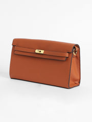 Women's The Overlap Sling Bag - Terracotta Brown