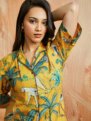 Women's Mustard Co ords Set