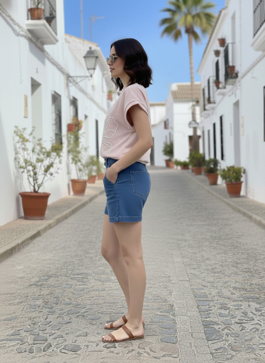 Floral Embroidered Top