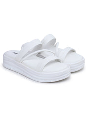 Casual Fashion Sandals Open Back Flatform Heels