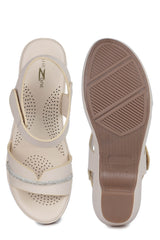 Casual Fashion Sandals 2 Inches Block Ankle Loop Round Toe Heels