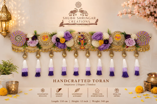 Shubh Shringar Creations Handcrafted Decorative Toran, 1 Pcs
