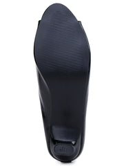 Casual Fashion Sandals Open Back Kitten Heels