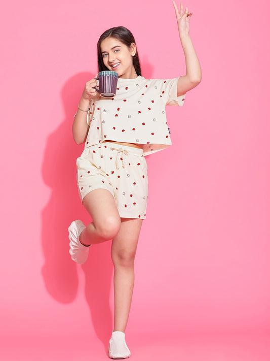 Lil Tomatoes - Lil Tomatoes Girls Cotton Night Suits