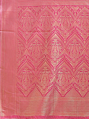 Elegant Grey and Gold Silk Saree – Graceful Artistry with Contemporary Charm