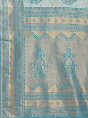 Graceful Light Green Silk Saree – Subtle Sophistication for Every Occasion