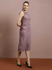 Self Design Bodycon Midi Dress