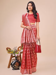 Elegant Sea Green Linen Cotton Saree with Silver Zari Border & Geometric Weave – Daily, Office & Festive Wear