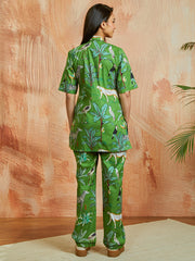 Women's Green Co ords Set