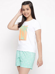 Girls Cotton Night Suits