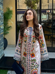 Amber Veil Kurta & Palazzo Set