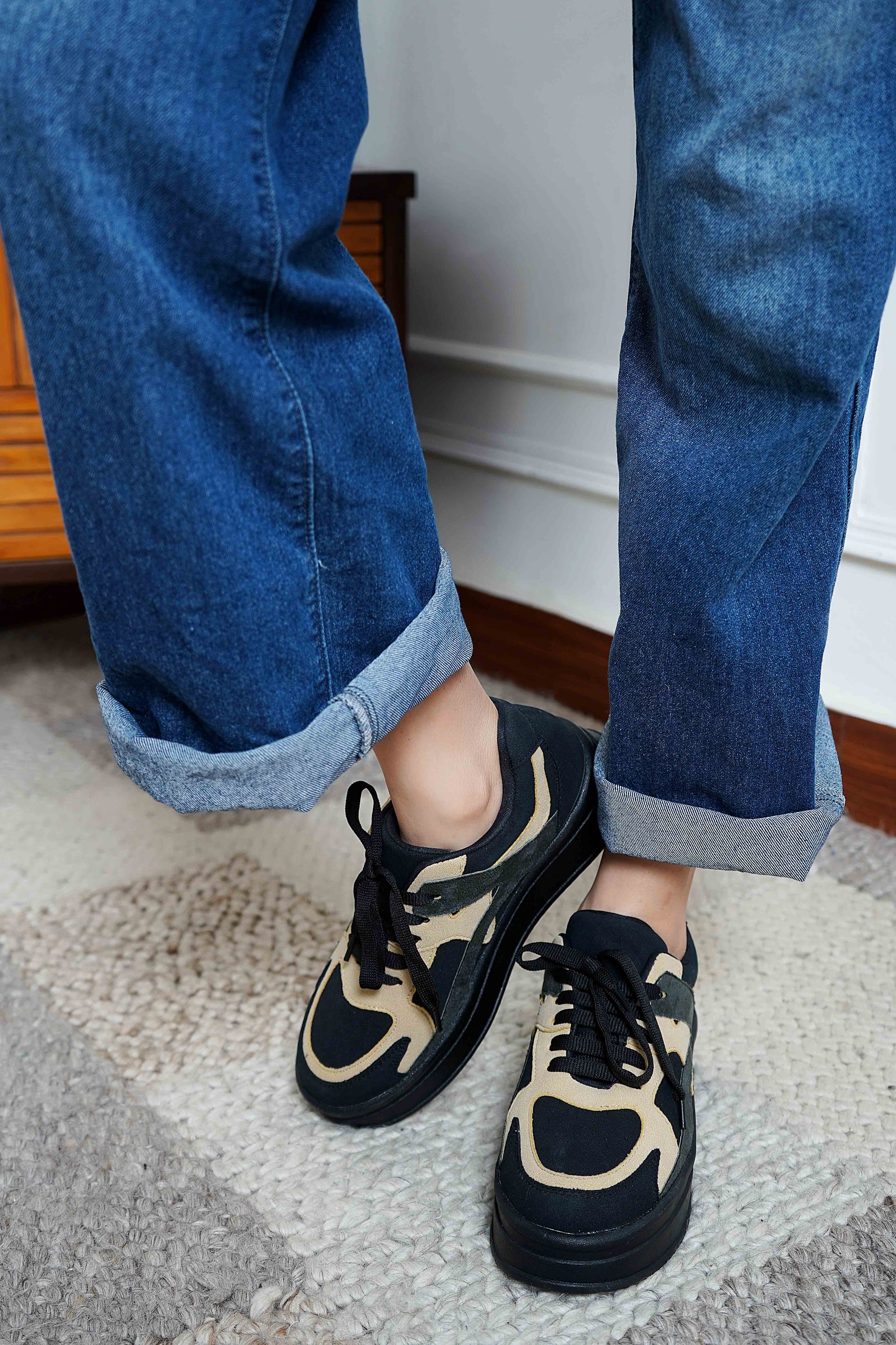 Black Smart Casual  Shoes