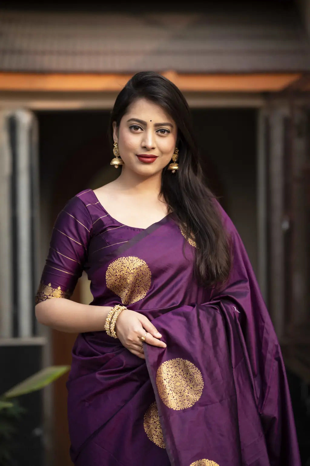Soft-Poly-Silk-saree-with-stylish-prints-purnima1