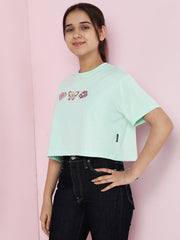 Girls Cotton Crop Top