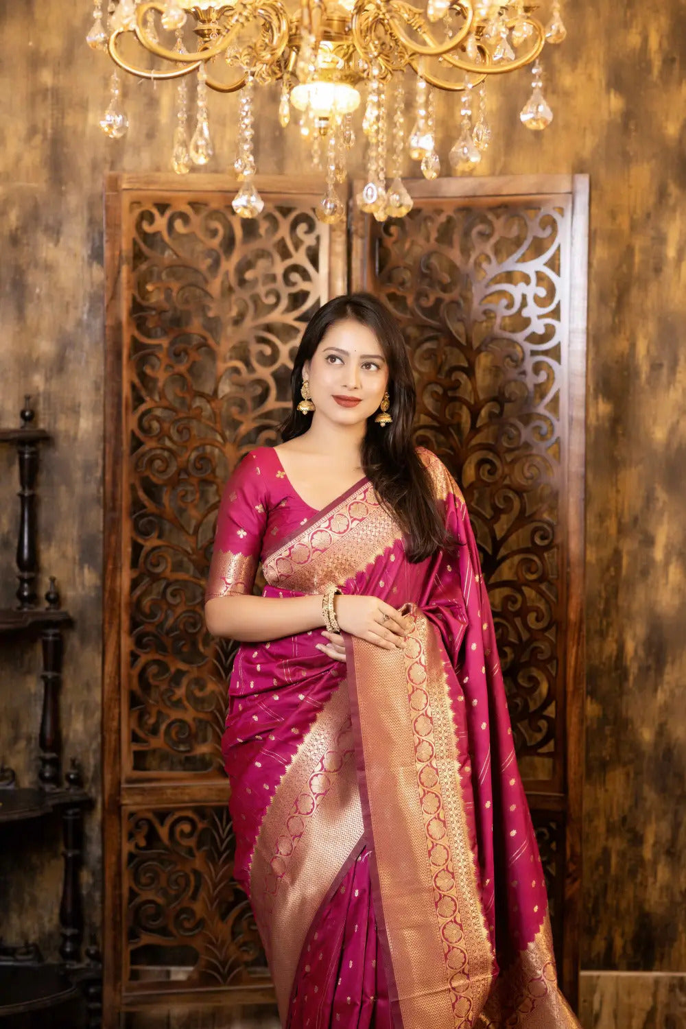 Soft-Poly-Silk-saree-with-stylish-prints-niyati