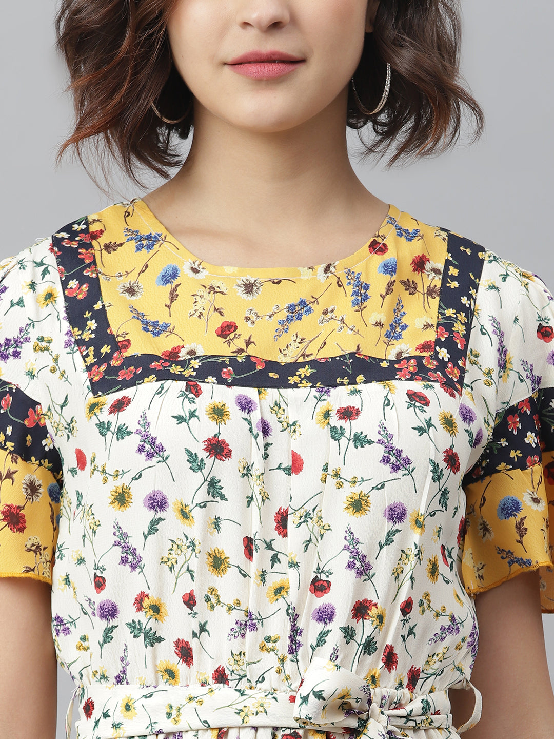 StyleStone Women's Floral Printed Dress