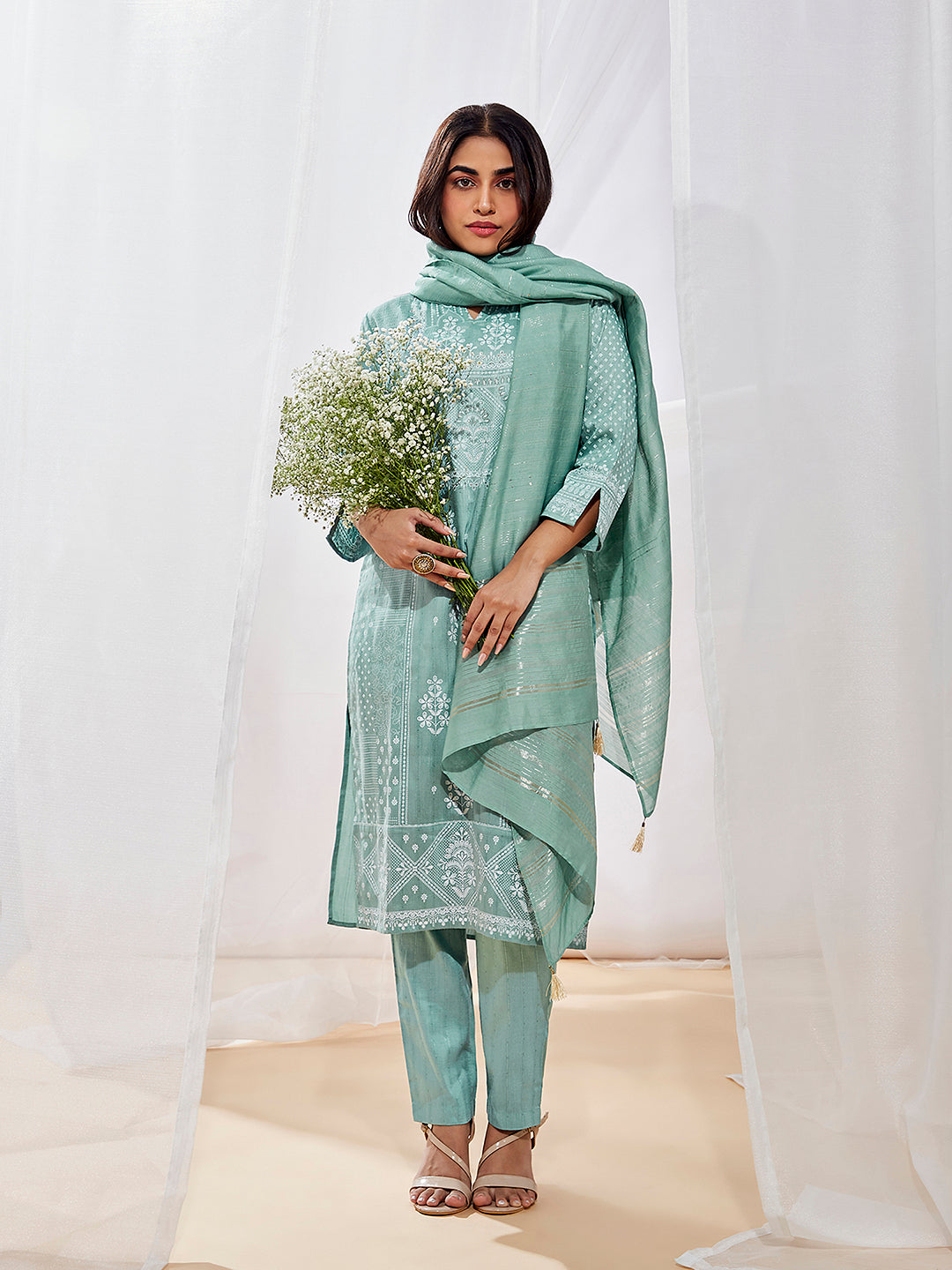 Mint Green Kurta Set