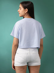 Girls Cotton Crop Top