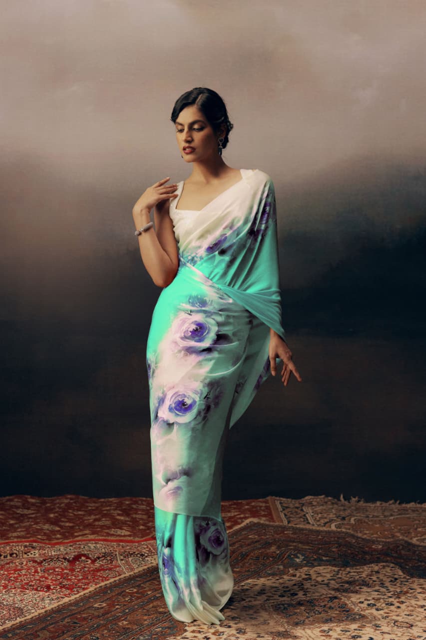 Soft-Modal-Silk-saree-with-stylish-prints-shephora