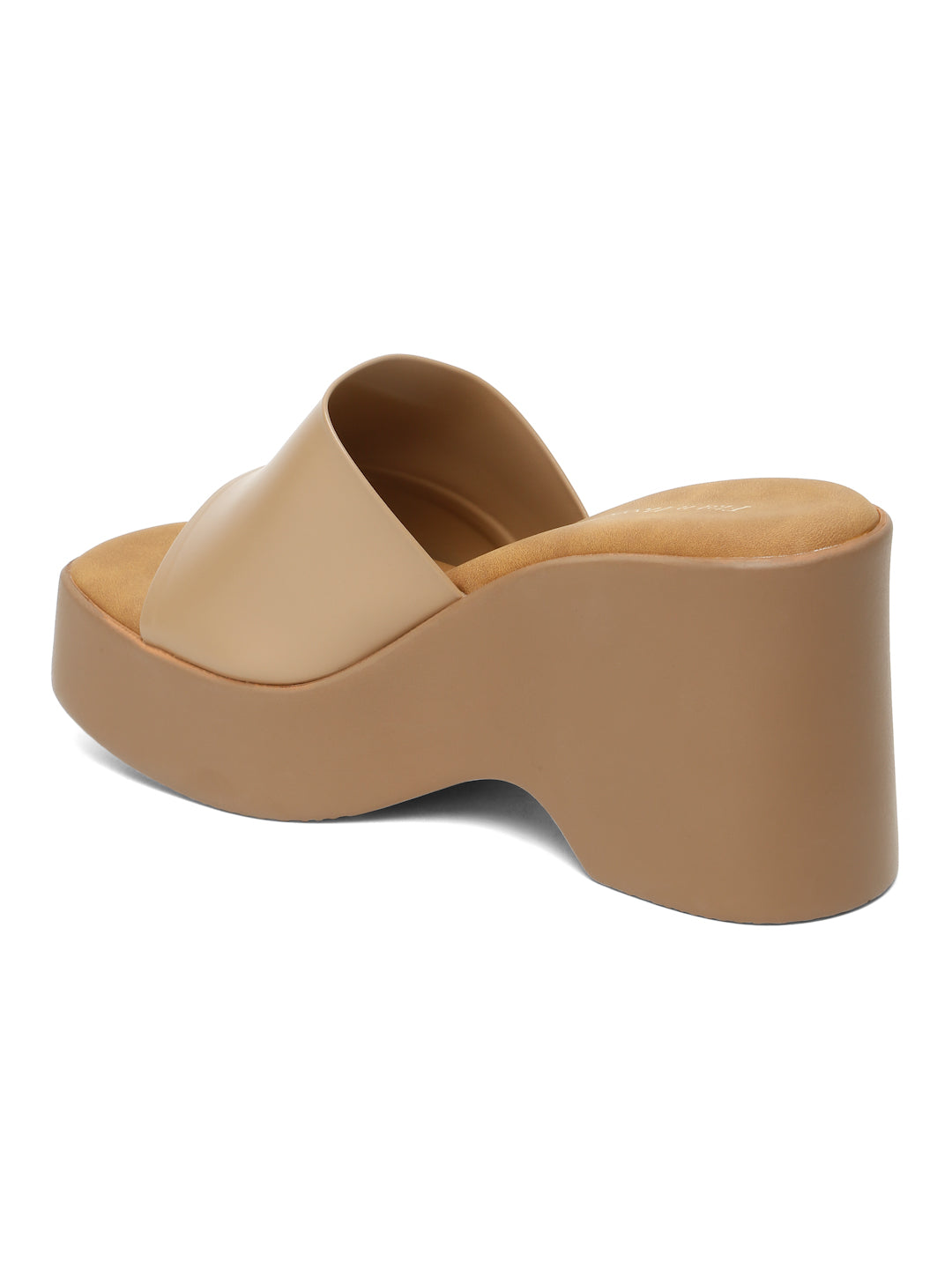 Casual Fashion Open Back Wedge Pumps