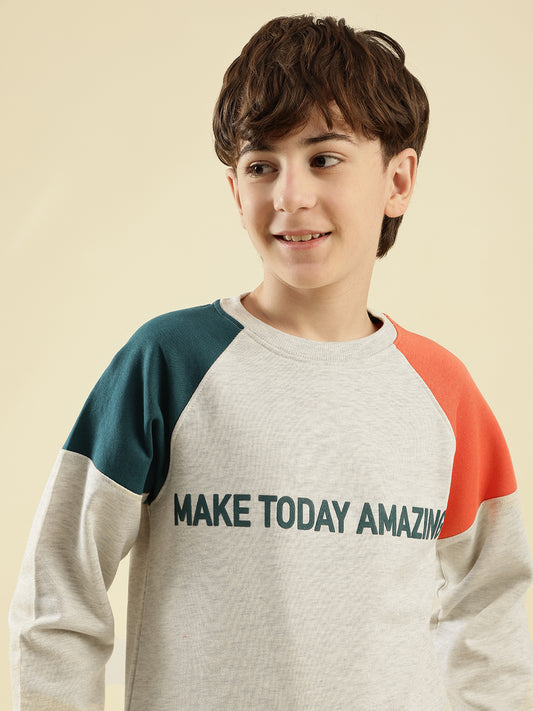 Boys Cotton Fleece Sweatshirt