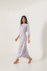 Slate Grey Dhoti Jumpsuit