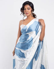 Soft-Modal-Silk-saree-with-stylish-prints-lacoste