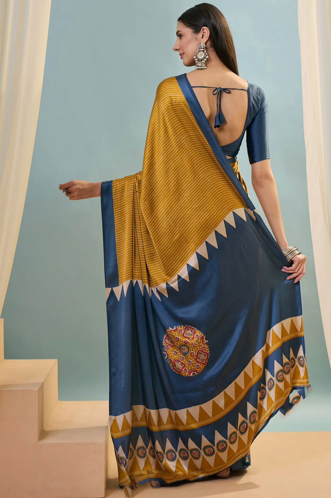 Soft-Modal-Silk-saree-with-stylish-prints-ajmodal2