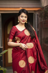 Soft-Poly-Silk-saree-with-stylish-prints-purnima1