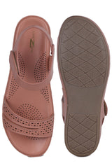 Casual Fashion Sandals 1 Inch Flatform Ankle Loop Round Toe Heels