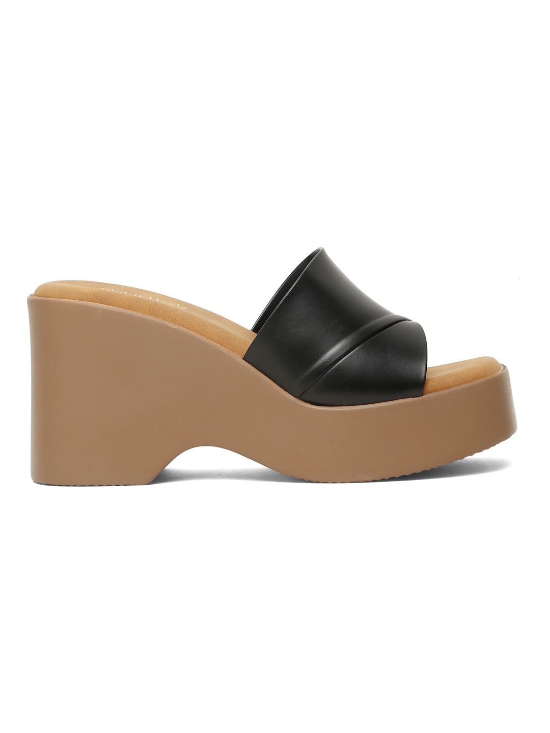 Casual Fashion Open Back Wedge Pumps