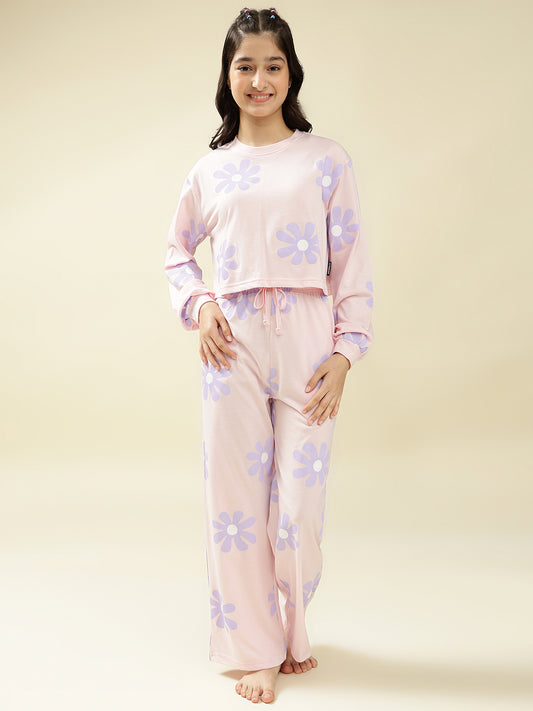 Girls Cotton Night Suits