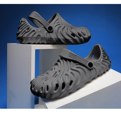 Extra Soft Men's Casual Sports Clogs/Sandals with Adjustable Back Strap for Adult | Comfortable & Lightweight
