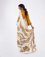 Soft-Modal-Silk-saree-with-stylish-prints-lacoste