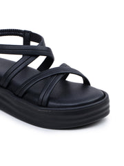 Casual Fashion Sandals Backstrap Flatform Heels