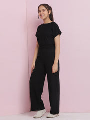 Girls Cotton Jumpsuit