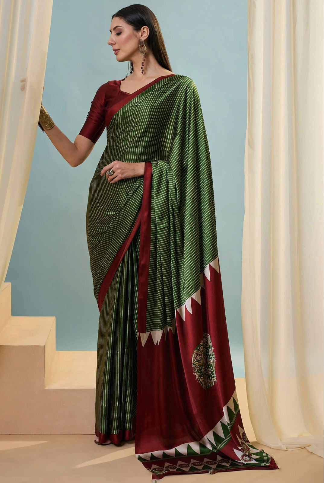 Soft-Modal-Silk-saree-with-stylish-prints-ajmodal2