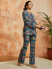 Women's Black Co ords Set