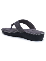 Fashion Open Back Sandal 1 inch Wedge Heels