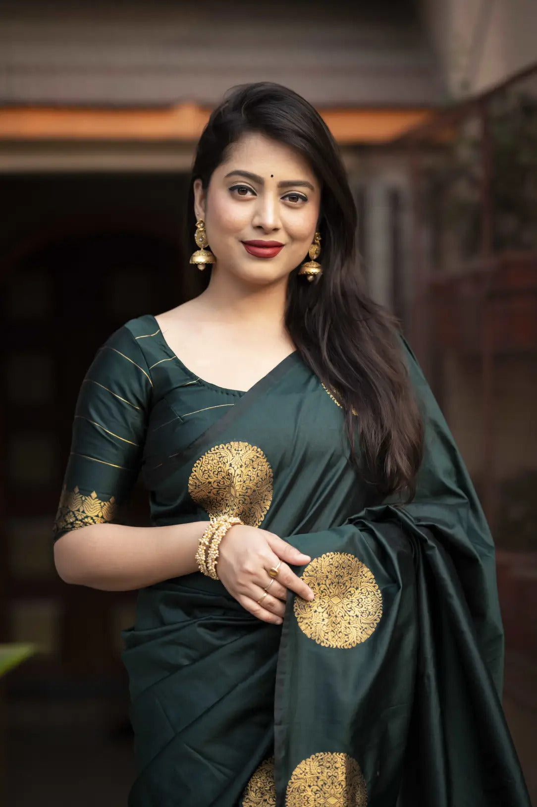 Soft-Poly-Silk-saree-with-stylish-prints-purnima1