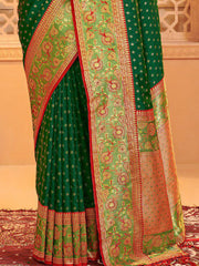 Majestic Yellow Pure Kanjivaram Silk Saree | Bridal Heritage Collection | Limited Edition