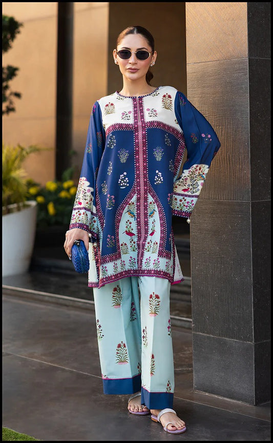 Printed Korean Bsy Co Ord Set