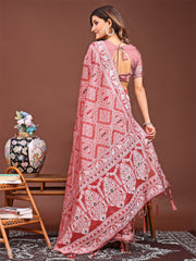 Graceful Printed Saree - A Symphony of Culture and Feminine Charm