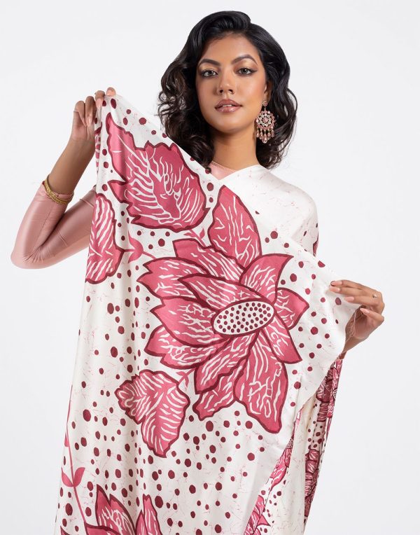 Soft-Modal-Silk-saree-with-stylish-prints-lacoste