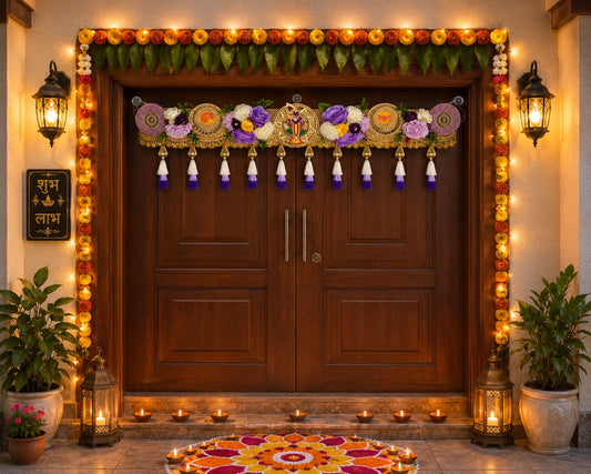 Shubh Shringar Creations Handcrafted Decorative Toran, 1 Pcs
